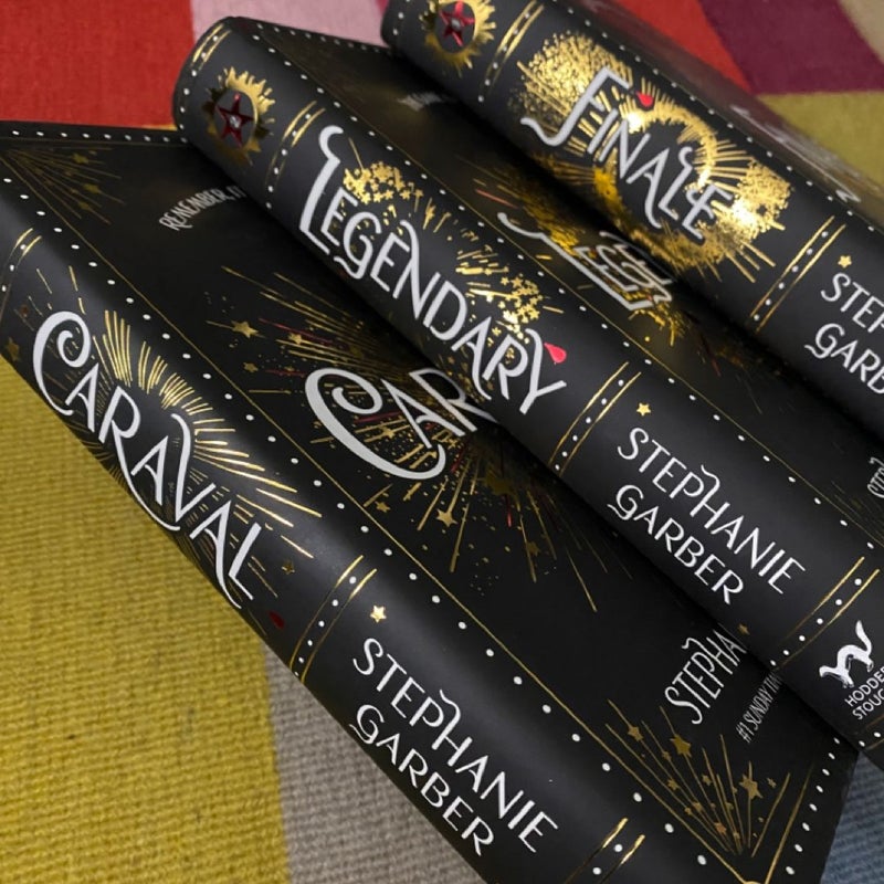 Caraval Legendary Finale Deluxe Hardback UK Edition