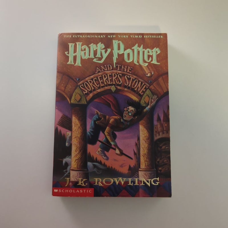Harry Potter and the Sorcerer's Stone by J. K. Rowling, Paperback