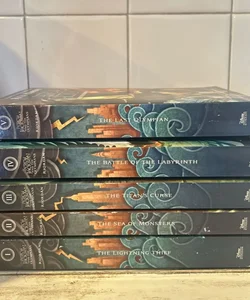 Percy Jackson and the Olympians, Book Five the Last Olympian (Percy Jackson and the Olympians, Book  bundle