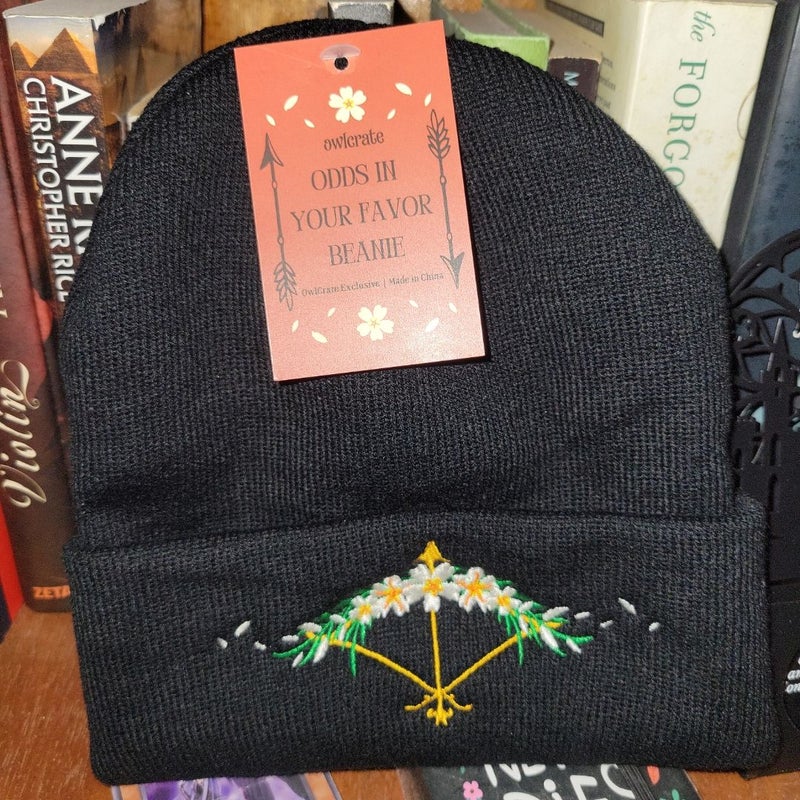 The Hunger Games inspired beanie by Owlcrate