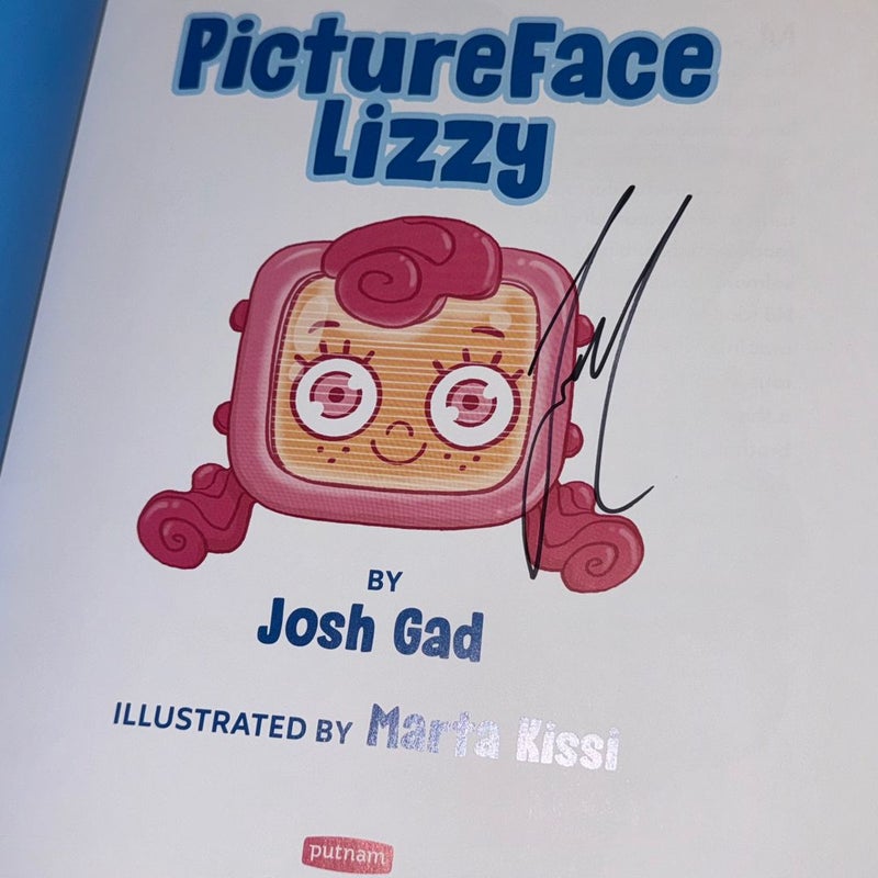 PictureFace Lizzy SIGNED TWICE
