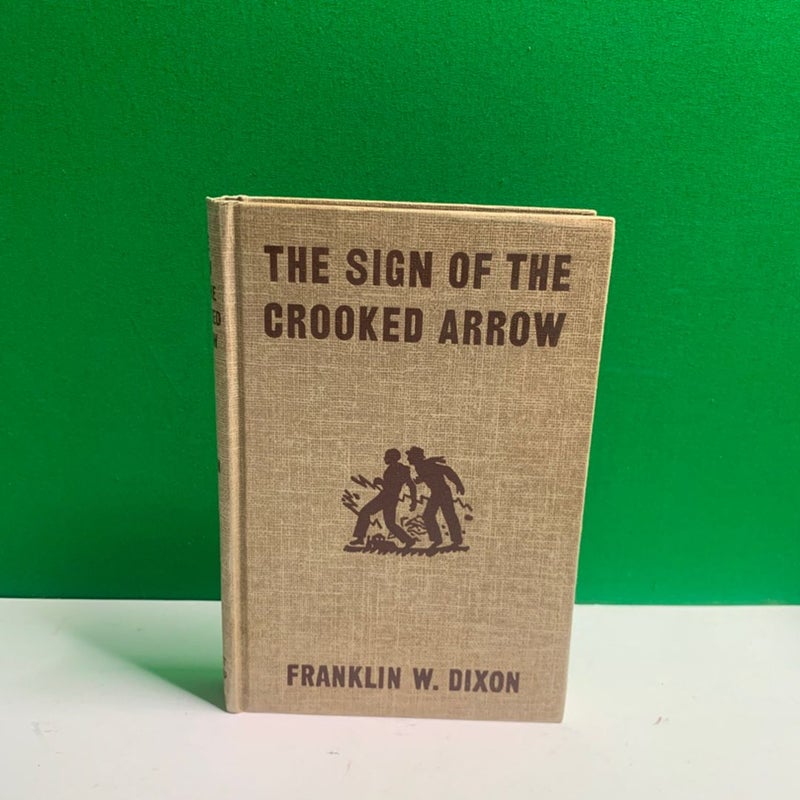 Hardy Boys Mystery Stories THE SIGN OF THE CROOKED ARROW Franklin W. Dixon 1949