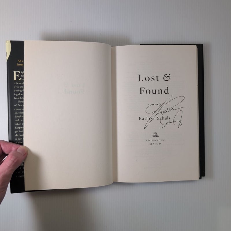 Lost and Found *SIGNED FIRST EDITION*