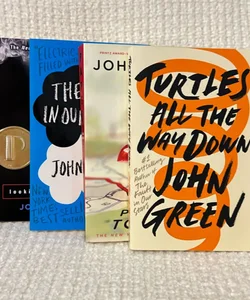 John Green Bundle: Turtles All the Way Down, Paper Towns & looking for Alaska
