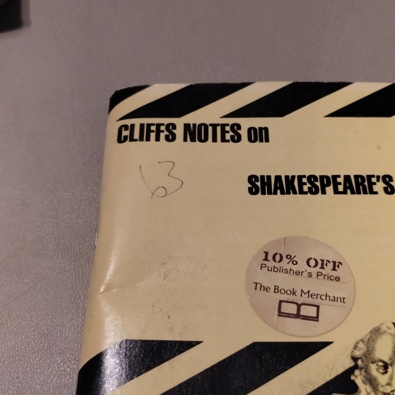 Hamlet & Cliffs Notes 