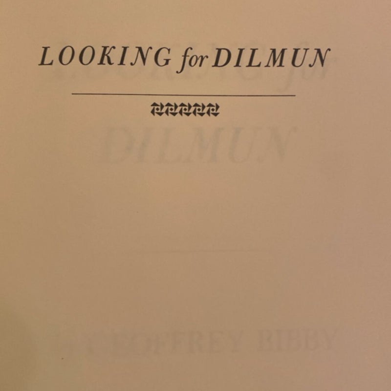 Looking for Dilmun