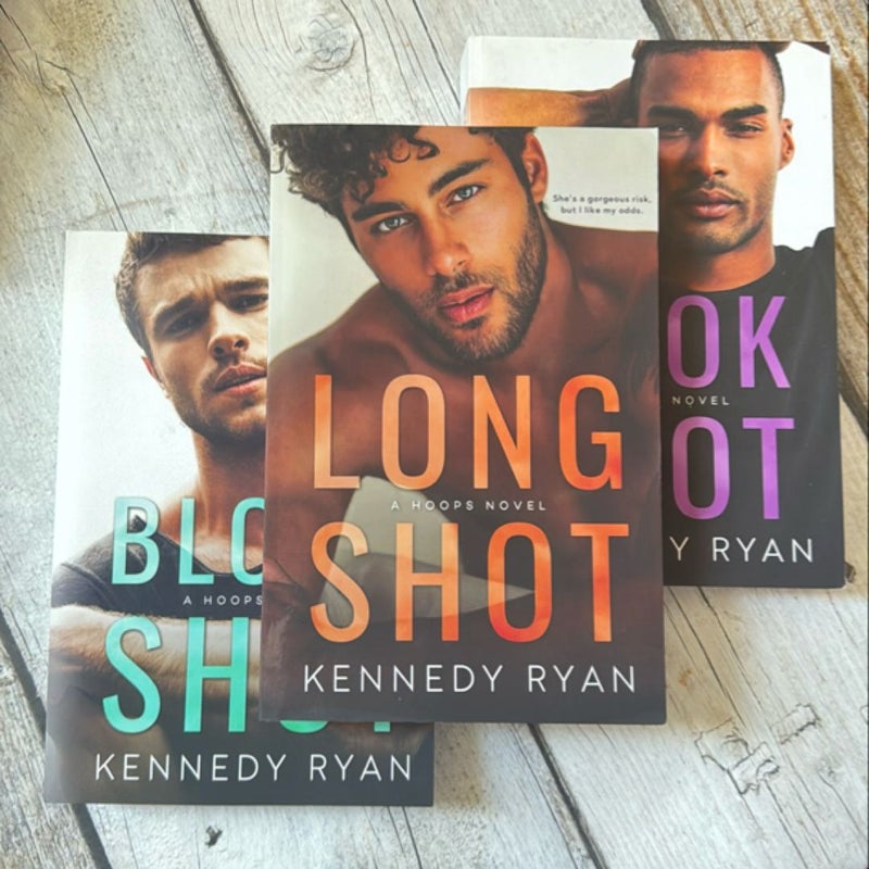 Long Shot/Block Shot/Hook Shot - signed by author 