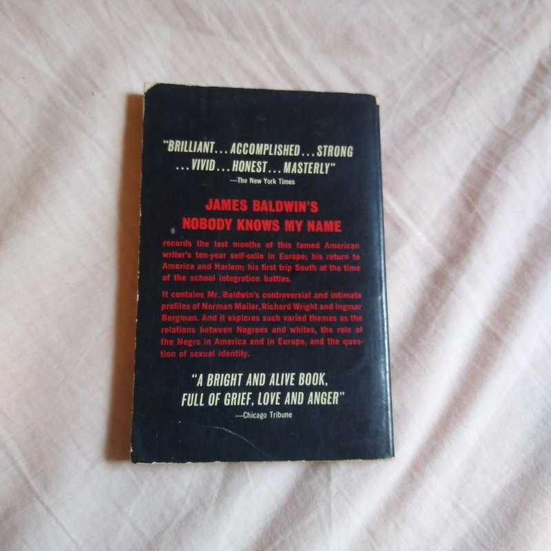Nobody Knows My Name by James Baldwin, Paperback | Pangobooks