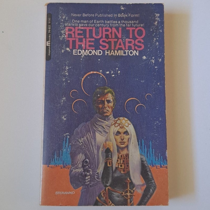 Return to the Stars paperback 1969 by Edmond Hamilton