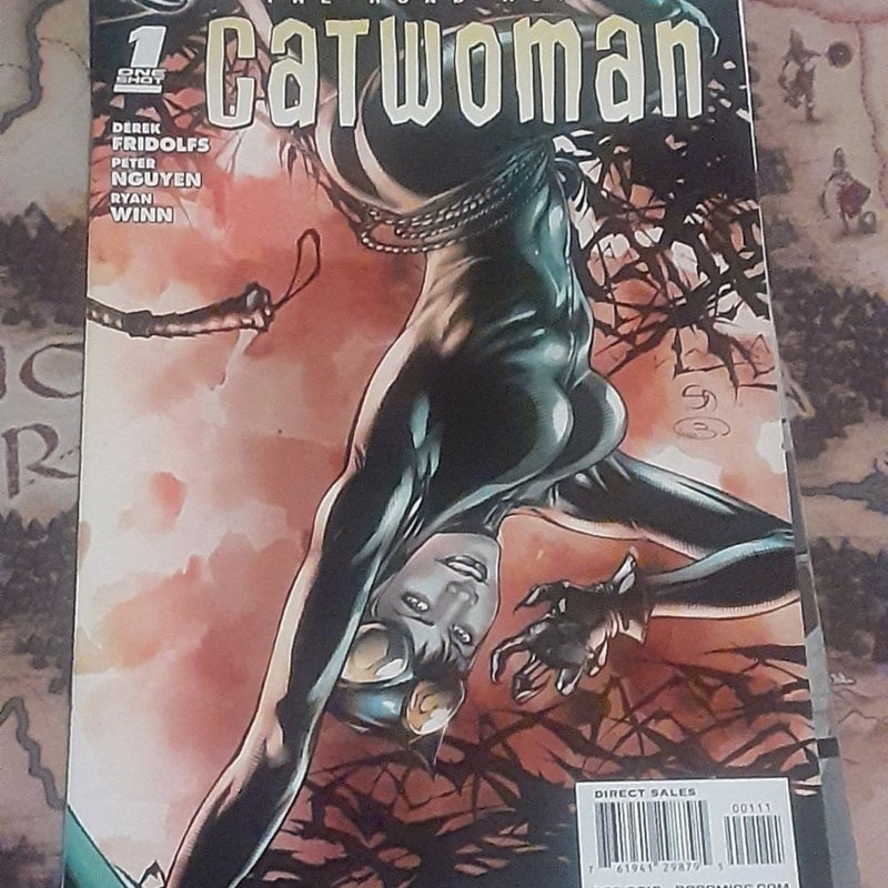 3 Catwoman comic lot #0,25, Road Home