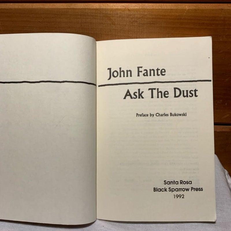 Ask the Dust