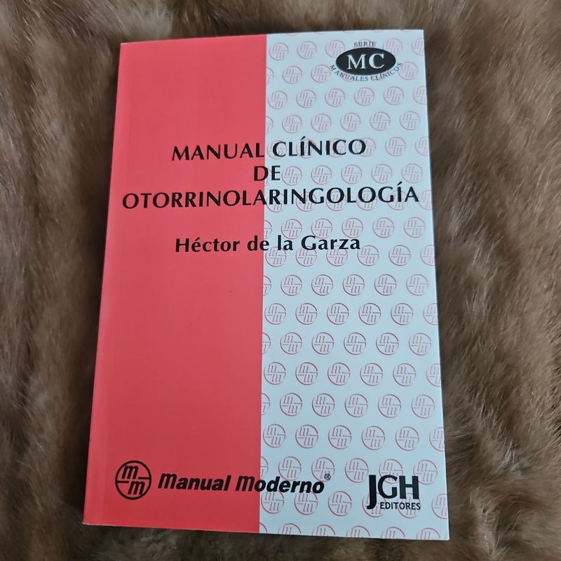 Manual clínico de Otorrinolaringología