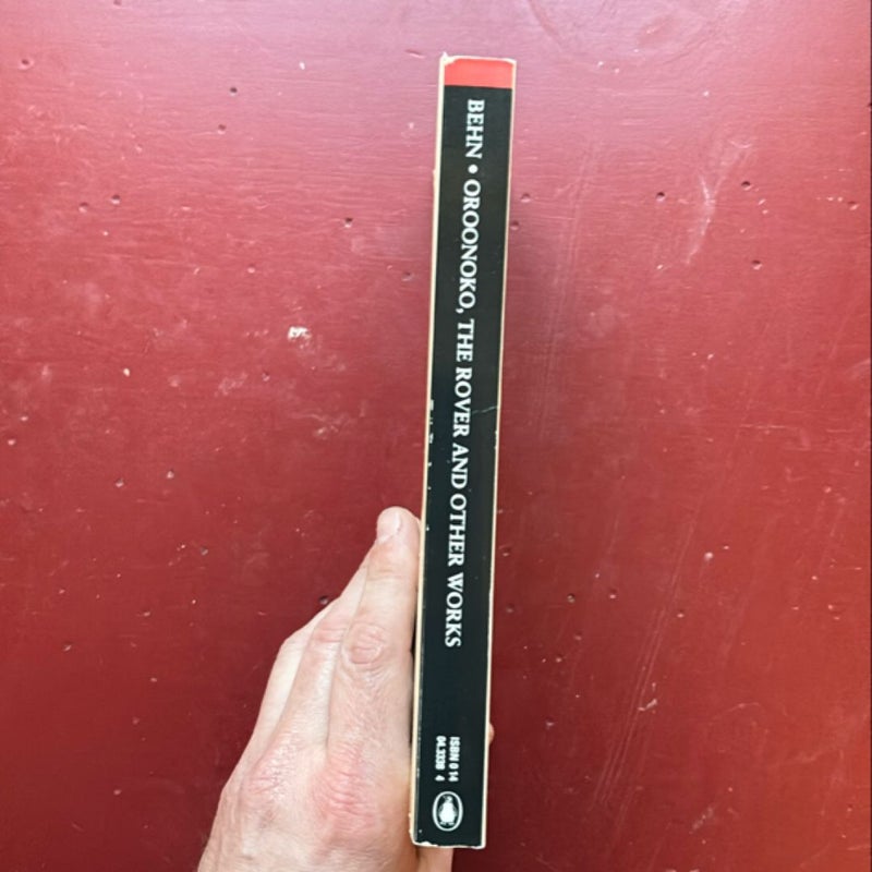 Oroonoko, the Rover, and Other Works