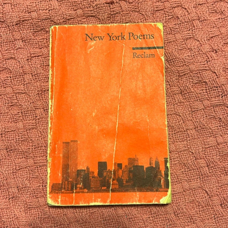 New York Poems 