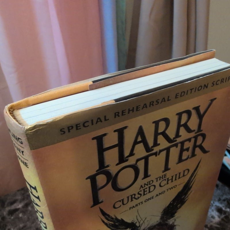 Harry Potter and the Cursed Child Parts One and Two (Special Rehearsal Edition Script)