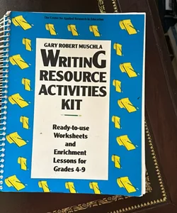 Writing Resource Activities Kit