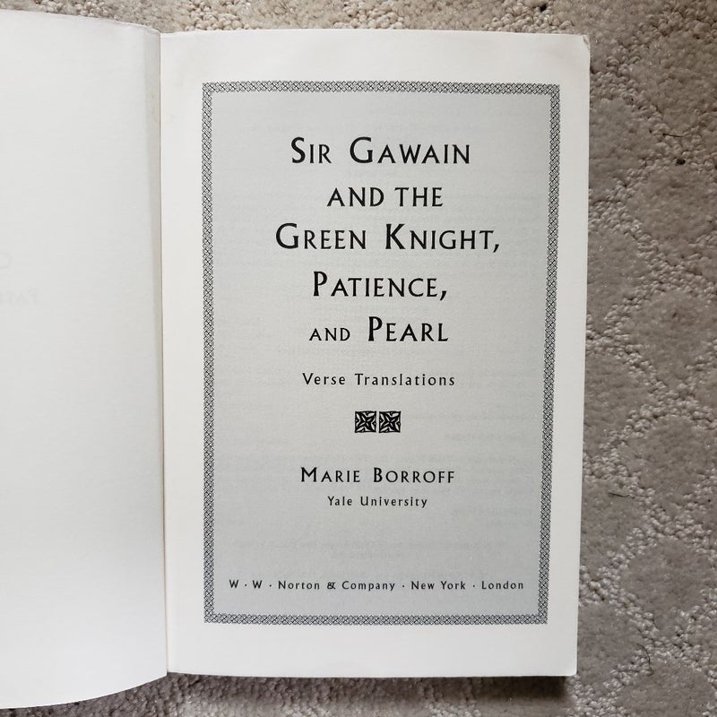 Sir Gawain and the Green Knight, Patience, Pearl: Verse Translations (1st Edition, 1967)