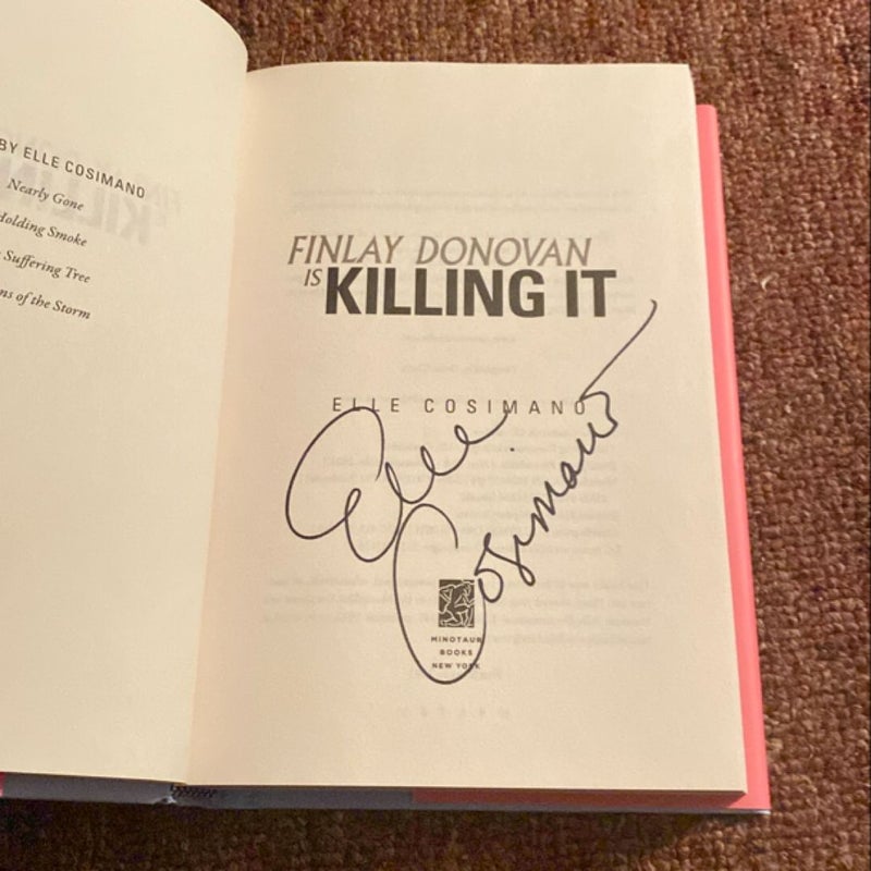 Finlay Donovan Is Killing It SIGNED