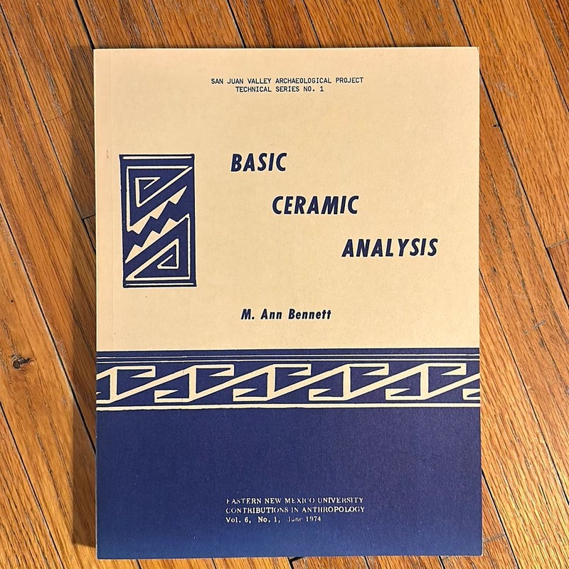 Basic Ceramic Analysis 