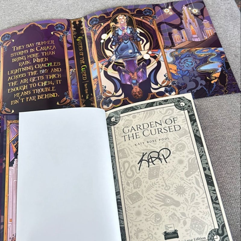 Garden of the Cursed - signed Bookish Box edition