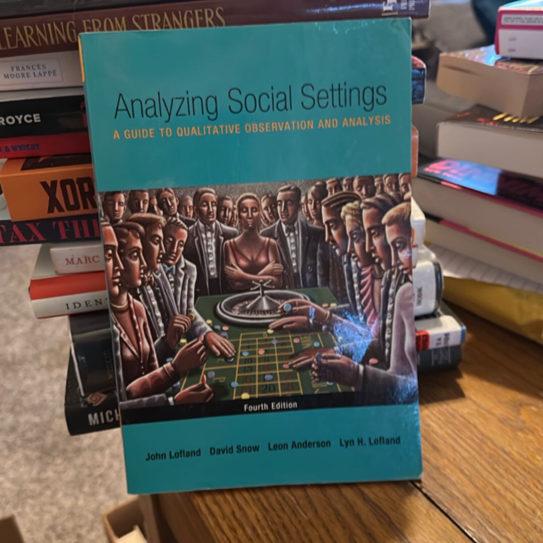 Analyzing Social Settings