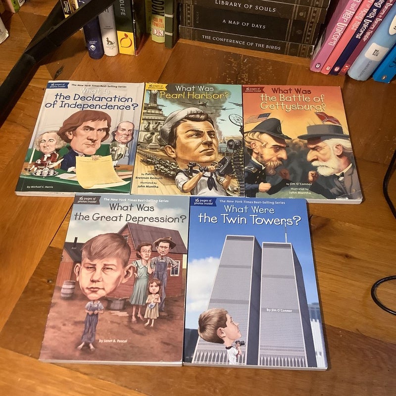 What Was…? Lot of 5 books
