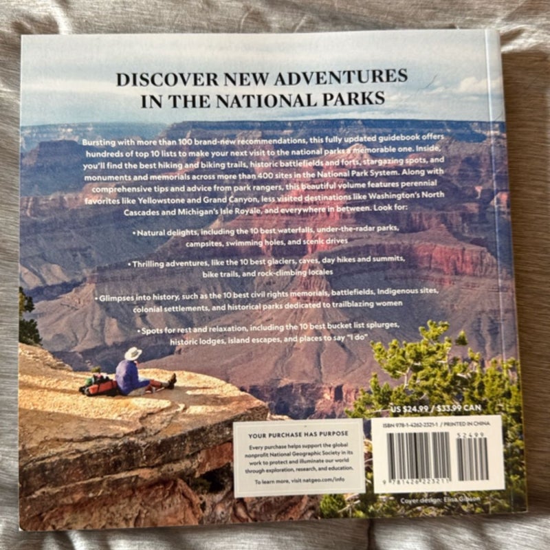 The 10 Best of Everything National Parks, 2nd Edition
