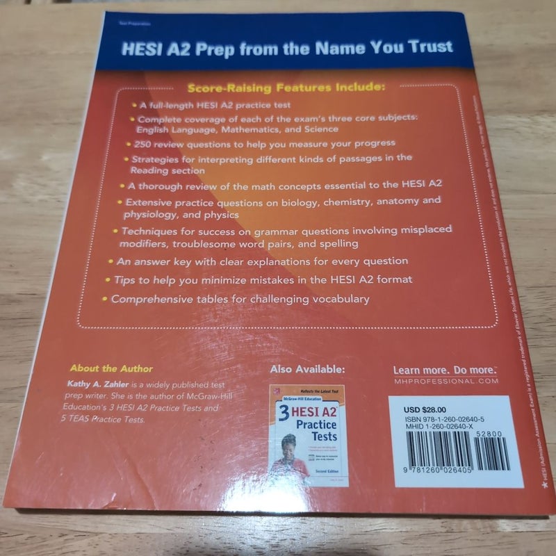 McGraw-Hill Education HESI A2 Review