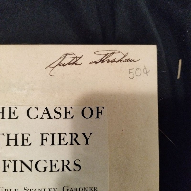 The Case of the Fiery Fingers