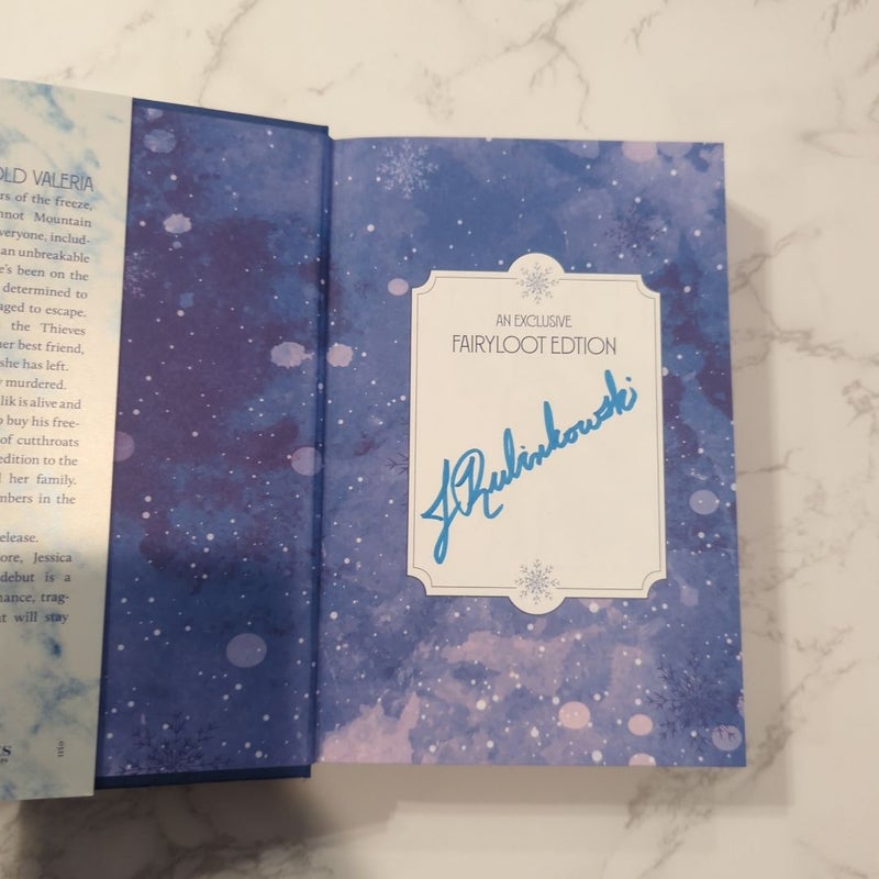 The Bright and The Pale Signed Fairyloot Edition