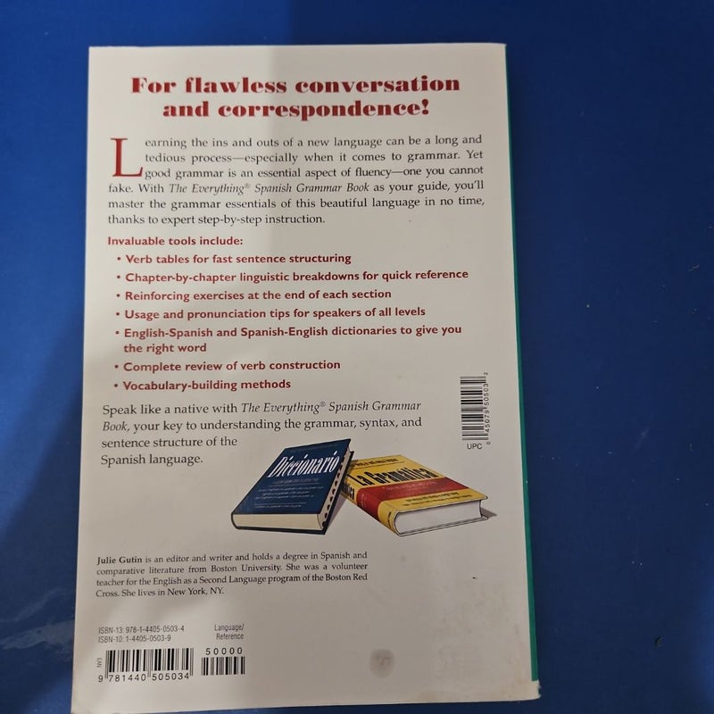 The EVERYTHING Spanish Grammar Book