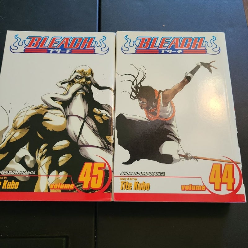 Bleach, Volumes  40, 42, 44, 45, 47 