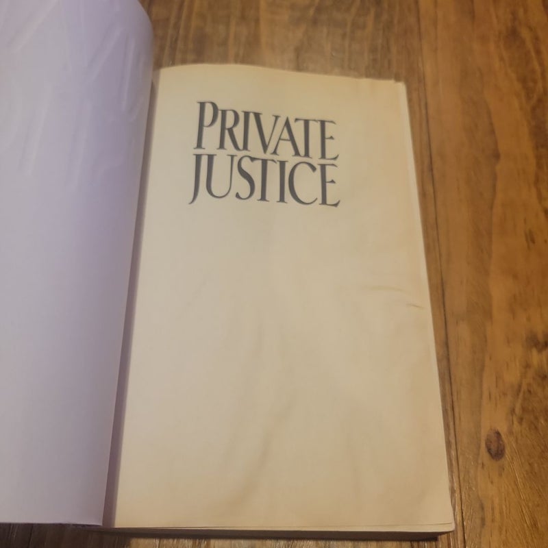 Private Justice