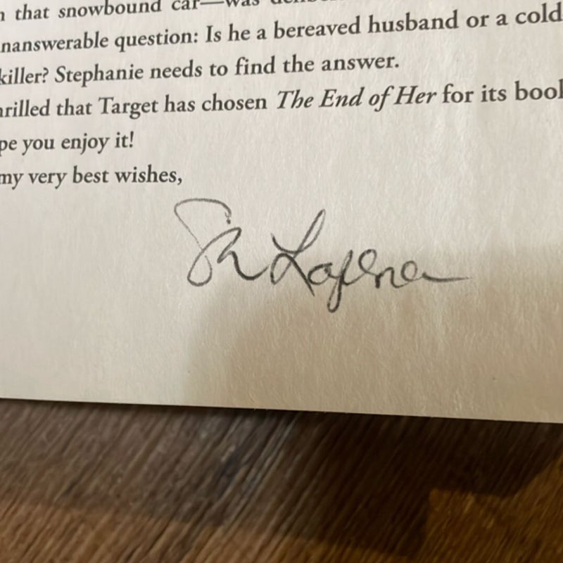 The End of Her - Target/e