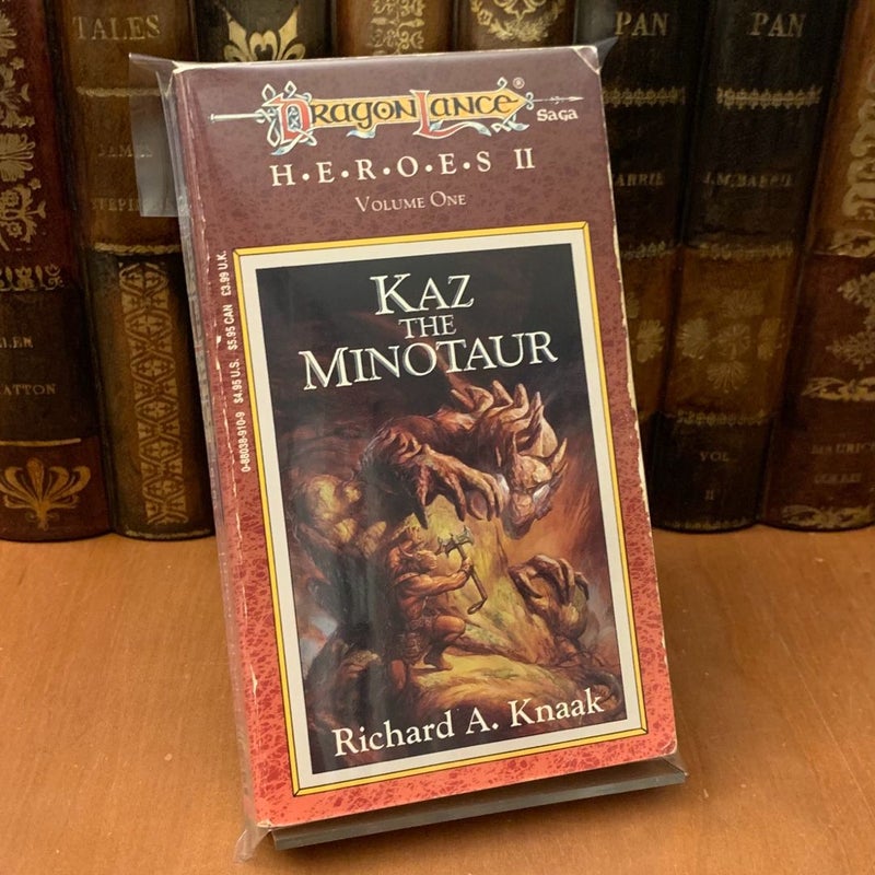 Vintage DragonLance: Kaz the Minotaur, Heroes 4
