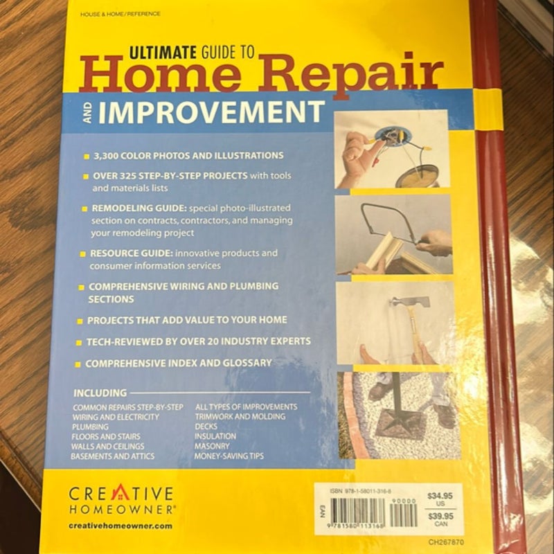 Ultimate Guide to Home Repair and Improvement, Updated Edition