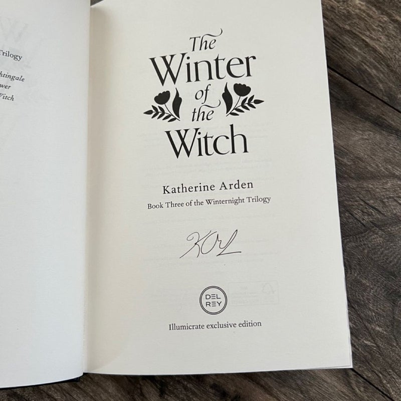 Illumicrate editions* The Girl In The Tower and The Winter Of The Witch