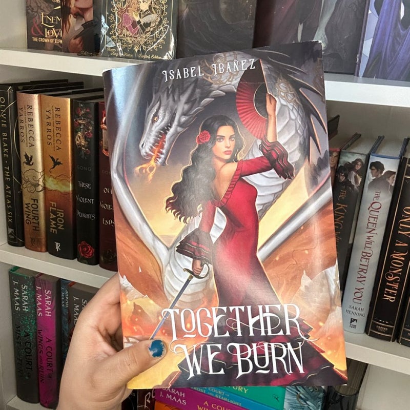 Together We Burn by Isabel Ibañez - Bookish Box Edition