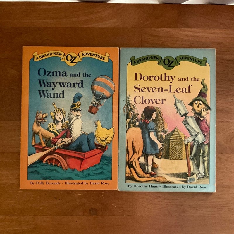 2 book bundle- Brand new adventures in Oz