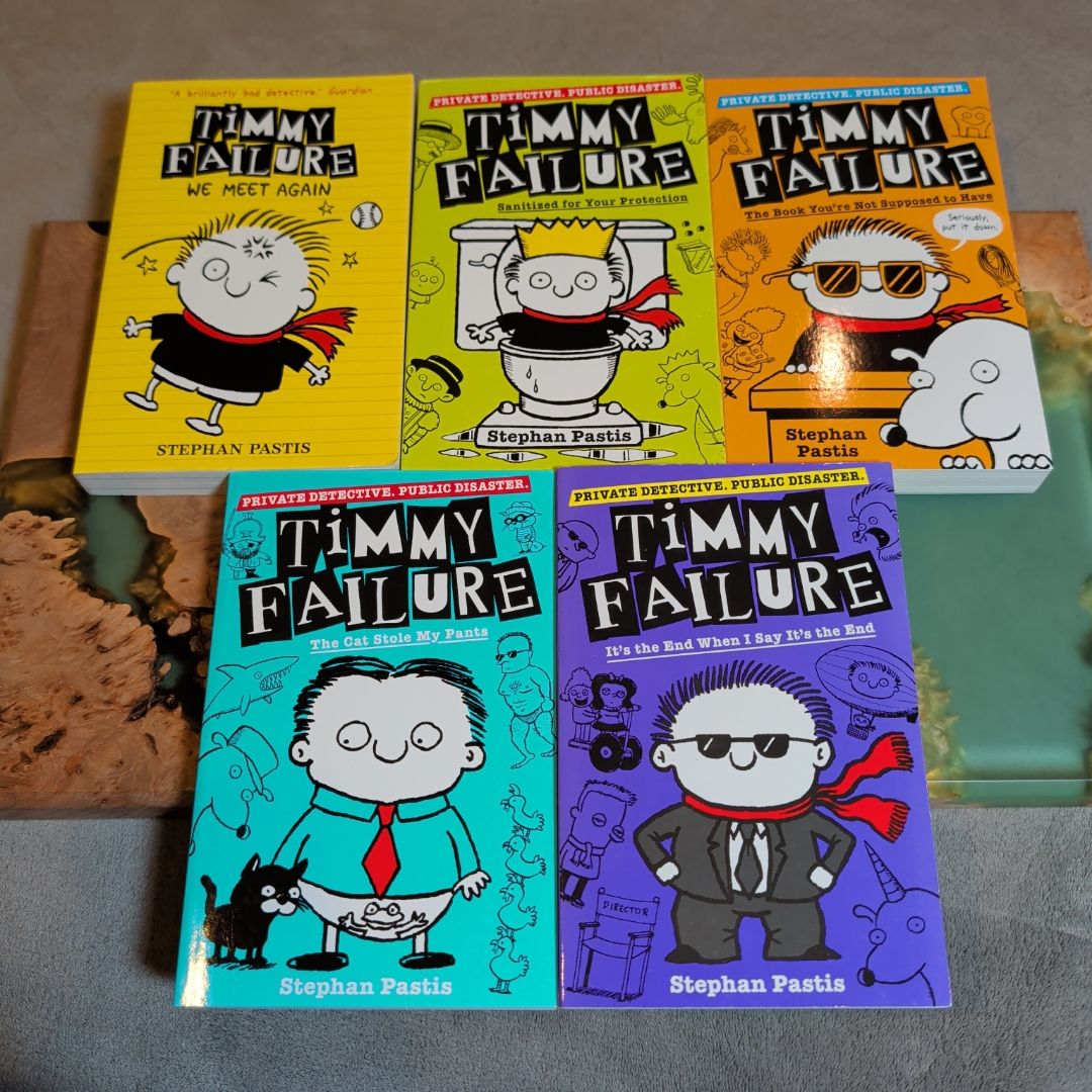 Timmy Failure bundle: Books #3-#7