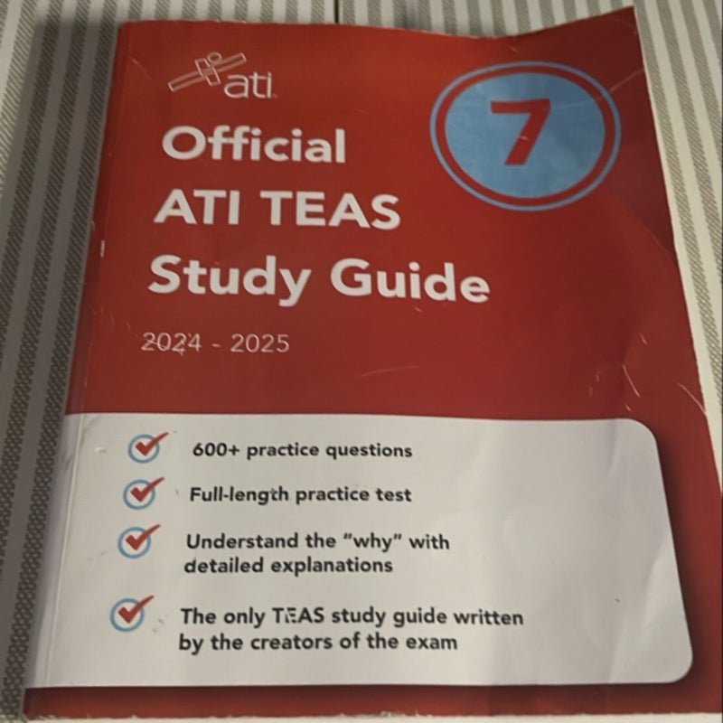 Official ATI TEAS Study Guide 7