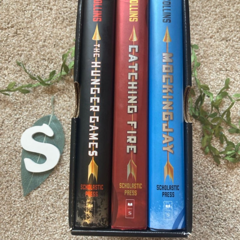 The Hunger Games Trilogy First Editions Box Set