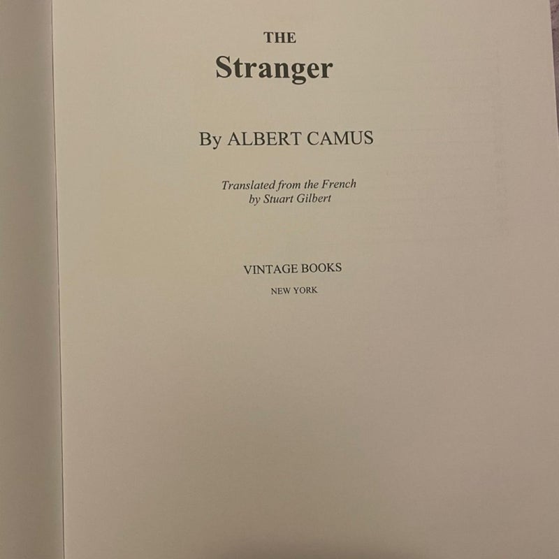 The Stranger by Albert Camus