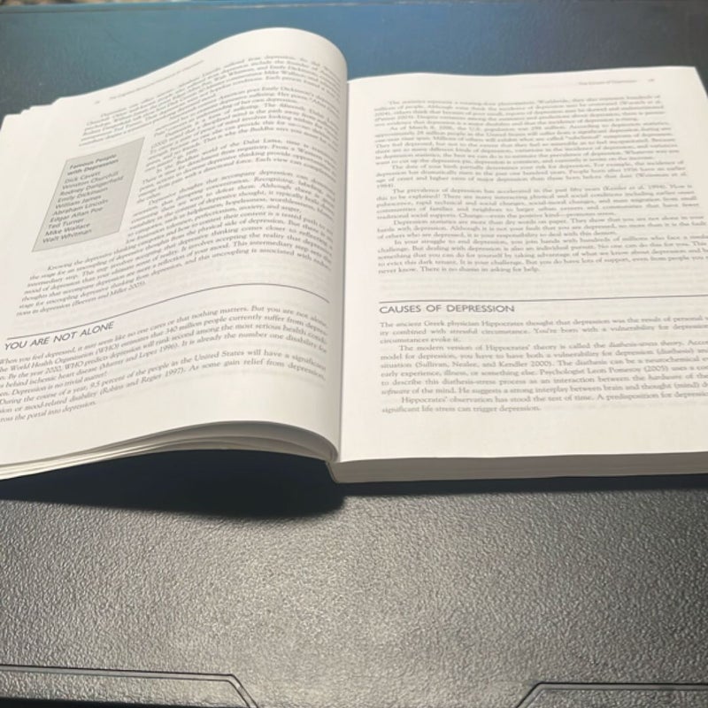 The Cognitive Behavioral Workbook for Depression