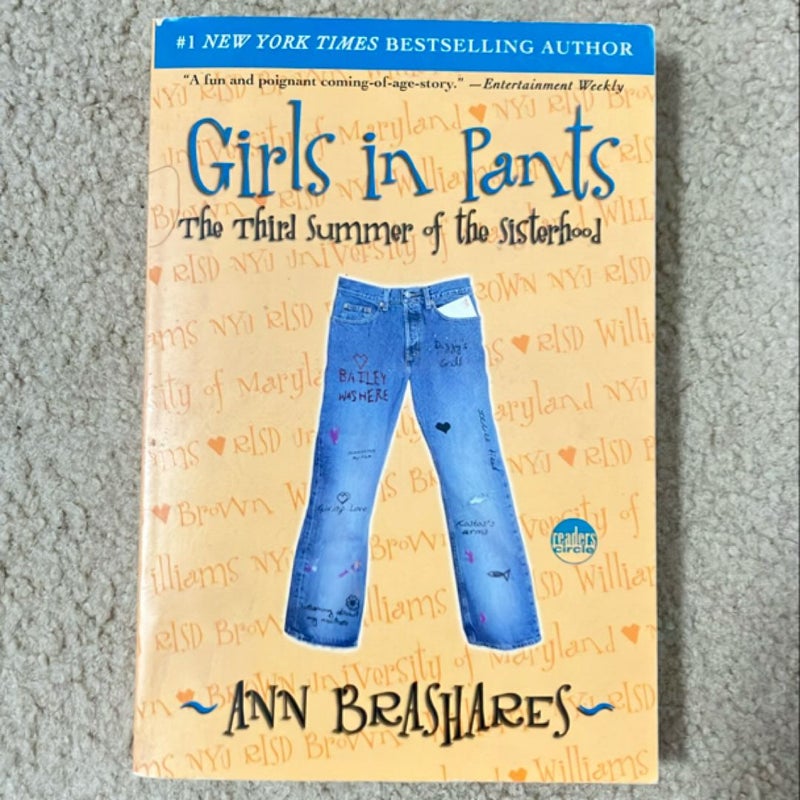 Girls in Pants: the Third Summer of the Sisterhood