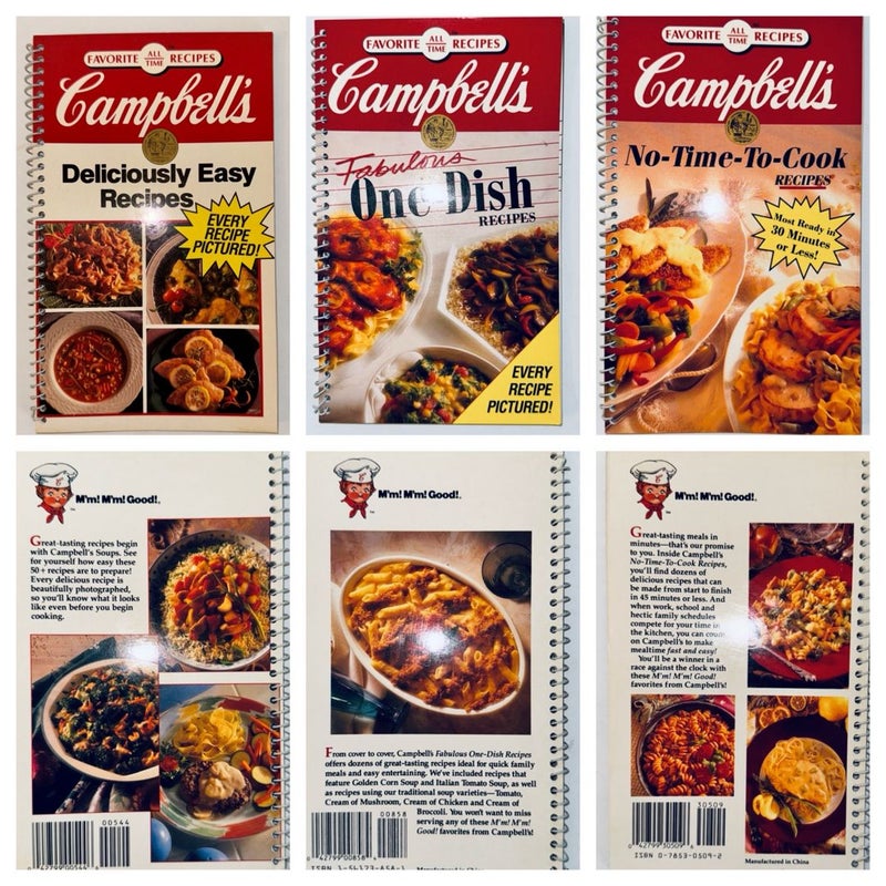 Campbell’s “Favorite All Time Recipes” Series, 1992-93