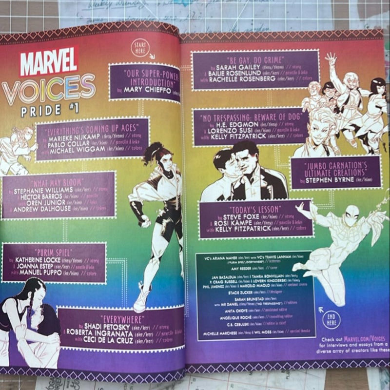 Marvel Voices Pride #1