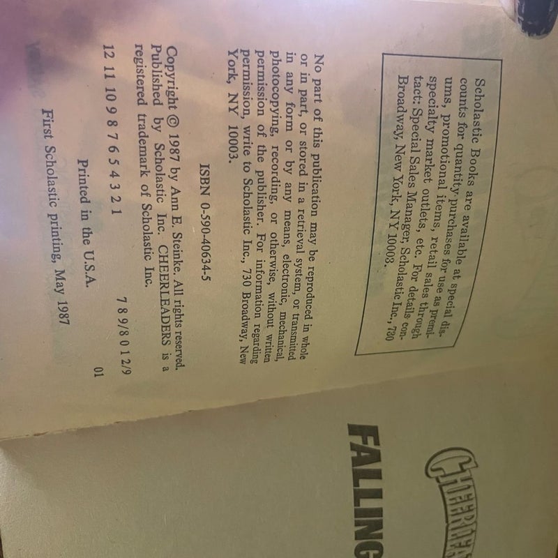 Cheerleaders RARE 80s Teen Books