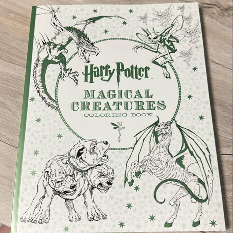 Harry Potter - Magical Creatures Coloring Book