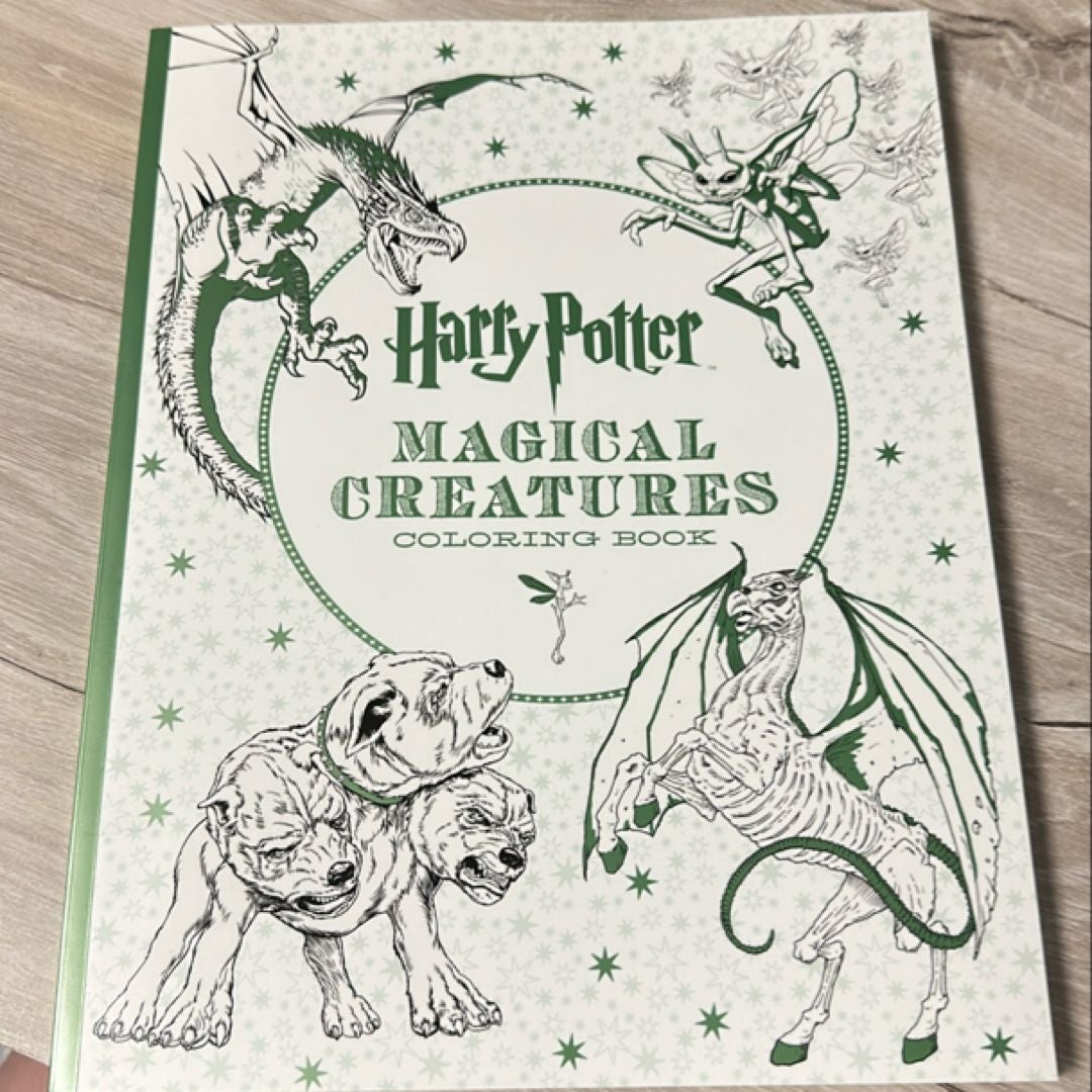 Harry Potter - Magical Creatures Coloring Book by Scholastic, Inc ...